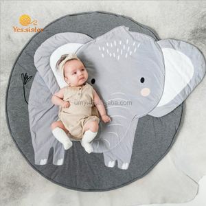 <span class=keywords><strong>Tapis</strong></span> de chambre d'enfant personnalisé écologique pliant nouveau-né doux <span class=keywords><strong>rond</strong></span> <span class=keywords><strong>tapis</strong></span> de chambre de bébé activité de gymnastique <span class=keywords><strong>tapis</strong></span> de jeu pour tout-petits - Product Image 5