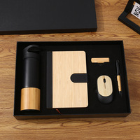 Ensemble cadeau d'entreprise personnalisé, bloc-notes de luxe, stylo, clé USB, haut-parleur, câbles de données, gourde, ensembles de cadeaux promotionnels pour entreprises