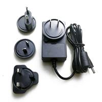 Nouveaux produits adaptateur de prise interchangeable EU/US/UK/AU/CN standard 12V 2.5a 30W alimentation pour outil électrique, caisse enregistreuse