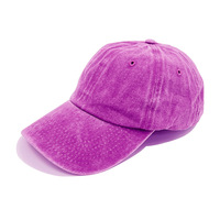 Gorra de Béisbol de Algodón Lavado Ajustable con Logotipo Personalizado, Estilo Vintage, 6 Paneles, Retro, para Hombre y Mujer, Ropa Urbana