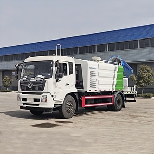 Camión Cisterna Dongfeng 4x2 de 12000L en Oferta, Camión de Riego para la Supresión de Polvo en Carreteras y Obras de Construcción - Product Image 3