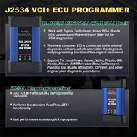 Nuovo 2026 MaxiFlash VCI J2534 Programmatore ECU CAN FD DoIP SAE J2534 Interfaccia Diagnostica ISO22900 per Autel MS909