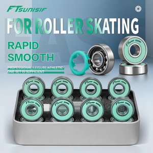 Roulements de patins à roulettes OEM 608 ABEC11 à gorge profonde, haute vitesse, scellés, durables et silencieux pour skateboard et chaussures à roulettes - Product Image 1