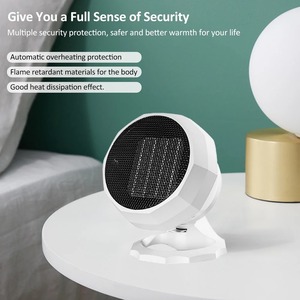 Calentador de Escritorio Pequeño de 2000 W, Calentador Eléctrico de Espacio, Máquina de Aire Caliente, Soplador de Aire Caliente, Calefacción de Cerámica PTC, Mini Calentador de Bajo Ruido - Product Image 3