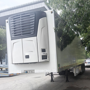 FengNiao Manual 3 Axles 12.15M Refrigerated <b>Van</b> <b>Box</b> Truck 31-40T >450hp Euro 3 Diesel Refrigerated Container Semi Trailer Food - Product Image 1