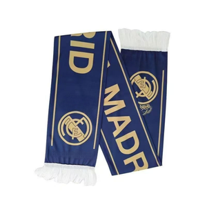 وشاح تشجيع مخصص لمشجعي نادي كرة القدم من JY OEM، وشاح شتوي مزدوج الطبقات سميك مع شعار فريق كرة القدم، وشاح جاكارد مع شراشيب - Product Image 6