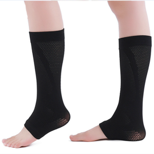 Support de cheville de compression en gros, unisexe, été, ultra fin, ventilé, élasticité réglable, écologique, doux, course à pied, sport - Product Image 3