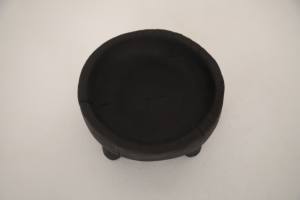 Taburete pequeño de madera maciza Taburete de madera Silla Taburete otomano redondo moderno - Product Image 5