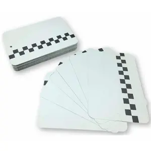 بطاقات مطابقة الألوان المعدنية بطاقة اختبار الطلاء معدة الضوء الأبيض الرمادي الداكن