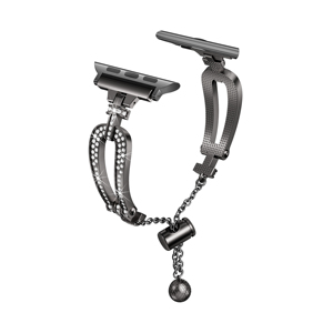 Pulsera de repuesto de aleación de lujo para <span class=keywords><strong>Apple</strong></span> <span class=keywords><strong>Watch</strong></span> 7 <span class=keywords><strong>6</strong></span> 5 4 3 <span class=keywords><strong>SE</strong></span> Smart <span class=keywords><strong>Watch</strong></span> Bands en tamaños de 45mm <span class=keywords><strong>y</strong></span> 49mm - Product Image 2