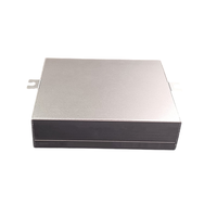 Boîtier de raccordement pour onduleur DIY Zhengsheng 104*33MM, contrôleur IP54, boîtier métallique de refroidissement, boîtier divisé pour amplificateur audio et alimentation PCB