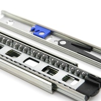 Topcent Design moderne clavier rétractable glissière épaissie trois sections silencieux Guide tiroir glissière cuisine amortissement tiroir