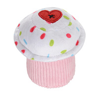Jouets pour chiens mignons, écologiques, en peluche, en forme de bougie d'anniversaire et de gâteau, résistants aux morsures, couineurs, à mâcher, pour fêtes et célébrations