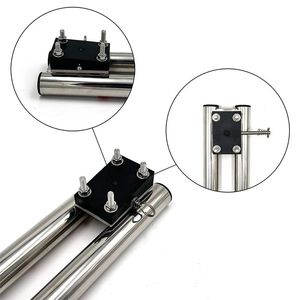 <span class=keywords><strong>Escalera</strong></span> DE <span class=keywords><strong>BUCEO</strong></span> telescópica antideslizante de acero inoxidable de 4 escalones <span class=keywords><strong>para</strong></span> hardware marino nuevo yate pesca barco lancha rápida Accesorios - Product Image 2