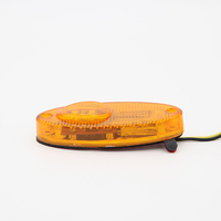 Lampe de position latérale à LED ambrée avec réflecteur réflexe Bus Truck Trailer