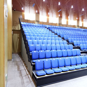 2022ราคาถูกในร่มพับเก็บได้อัฒจันทร์ที่นั่งใช้กล้องส่องทางไกลยิมอัฒจันทร์สำหรับขาย - Product Image 3