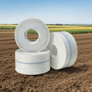 צינור השקיה שטוח 25 מ\"מ עם זרבובית זרימה מתכווננת, צינור השקיה לשתילת שתילים בחממה - Product Image 2