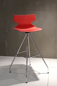 <span class=keywords><strong>Tabouret</strong></span> <span class=keywords><strong>de</strong></span> <span class=keywords><strong>bar</strong></span> haut pivotant à 360 degrés, en acier inoxydable, moderne, pour hôtel commercial, salon, norme ANSI/BIFMA, durable, garantie <span class=keywords><strong>de</strong></span> 2 ans - Product Image 3