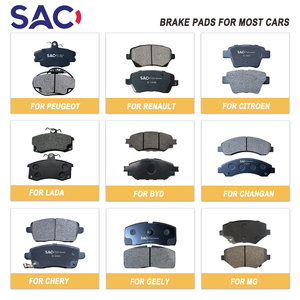 ผ้าเบร<span class=keywords><strong>ก</strong></span>หน้าสำหรับ Suzuki Wagon R MH55S D9074 55810-74P01 55810-74P00 สำหรับผ้าเบร<span class=keywords><strong>ก</strong></span> Suzuki Alto - Product Image 5