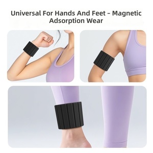 Accessoires magnétiques en gros : Poids de poignet et de cheville portables, bracelet en silicone étanche pour le fitness à domicile - Product Image 3
