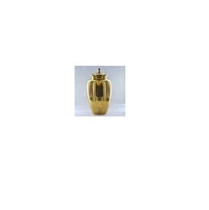Urna de cremación de latón más vendida para adultos, superventas, sala de exposición de alta calidad, tarro de almacenamiento de cenizas, nuevo diseño, votivo funerario - Product Image 1