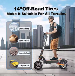 Nuevo Modelo, Scooter Toursor X8 en Stock en la UE, 13 Pulgadas, 70 km/h de Velocidad, Batería de 60 V, Largo Alcance, Scooter para Adultos - Product Image 1