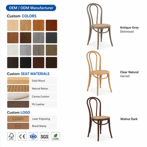 <span class=keywords><strong>Chaise</strong></span> de salle à manger moderne au design nordique en bois de caoutchouc massif avec assise en rotin naturel, idéale pour la maison, le bureau, l'appartement, l'atelier, importée - Product Image 2