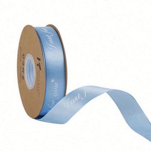 Customized 1 Inch Multi-Color Luster Grosgrain Gift <b>Ribbon</b> Black Embossed Custom Logo Print Birthday Decorations Customizable - Product Image 3