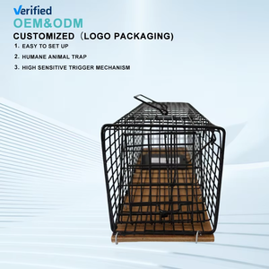 Sống bắt lồng bẫy Mèo Thỏ chuột Chuột Fox kiểm soát động vật bẫy lồng - Product Image 2