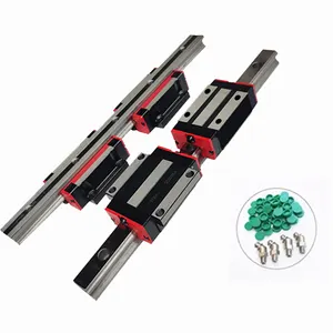 Custom High Precision Linear Rail Guides Sliders Set HR15-55 HGH15-45CA Tailored Flanged Bearing Slider For CNC Linear Guide