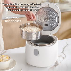 Autocuiseur numérique intelligent portable Caseek avec cuve intérieure en titane, faible teneur en glucides et en sucre, cuisson automatique, multicuiseur 2KG - Product Image 3