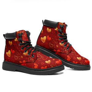 Bottes <span class=keywords><strong>Martin</strong></span> mi-mollet unisexes style denim moto punk, bottes <span class=keywords><strong>en</strong></span> cuir à semelle épaisse résistantes à l'usure, logo personnalisé OEM ODM pris <span class=keywords><strong>en</strong></span> charge - Product Image 3