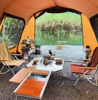 Camping-car HOWO 4x4 pour transport spécial, véhicule de loisirs, fourgon aménagé à vendre pour les voyages sur route