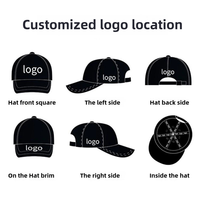 Gorra de Béisbol de 6 Paneles con Logotipo Personalizado al por Mayor, Estampado de Camuflaje y Leopardo, 100% Algodón, Estilo Vintage Occidental, Hebilla Metálica para Marcas, Venta al por Mayor