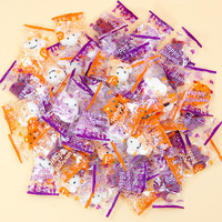 Wholesale Halloween Candy Fruit Fudge Soft Cartoon Shape Boxed Gift for Kids Fun Snack Sharing 11g 20 Pieces