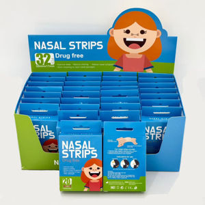 Fabrik preis Hypo allergene atmungsaktive Nasen pflaster Schnarch kontrolle Medical <span class=keywords><strong>Adhesive</strong></span> Breath able <span class=keywords><strong>Nasal</strong></span> <span class=keywords><strong>Strips</strong></span> - Product Image 1