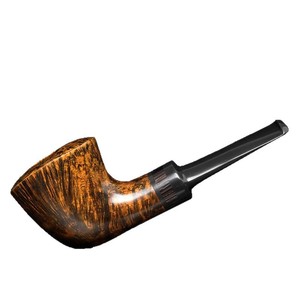 Muxiang Dublin Briar Wood Pipe Straight Type Gold Glossy Surface Tobacco Pipe For Men Smoking - Product Image 5