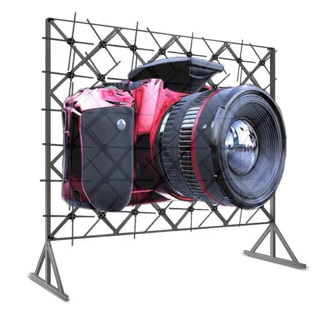 65cm 4*4 16pcs Splicing 200cm Wall 3d Hologram Advertising Hologram Display Holographic Fan 3d Hologram Display with Shelf