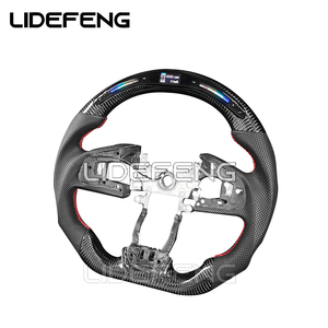 พวงมาลัยคาร์บอนไฟเบอร์แบบสมาร์ท LED สำหรับ Honda Civic Gen 10th <span class=keywords><strong>Type</strong></span> <span class=keywords><strong>R</strong></span> <span class=keywords><strong>Fk1</strong></span> Fk8 ขายส่ง - Product Image 2