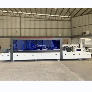 Tunisia market Automatic Melamine PVC Edge Banding Machine for Kitchen Cabinet