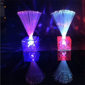 RGB Tube <strong>Lamp</strong> Led Fiber <strong>Optic</strong> Light Colourful Changing <strong>Fibre</strong> <strong>Optic</strong> Fountain Night Light Calming <strong>Lamp</strong> for Christmas Decor - Product Image 4
