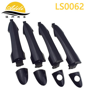 ฝาครอบมือจับประตูอาดิลีสีดำสำหรับเกีย พิแคนโต้ 2011-2016 LS0062 ชิ้นส่วนทดแทนโลหะพลาสติก - Product Image 3
