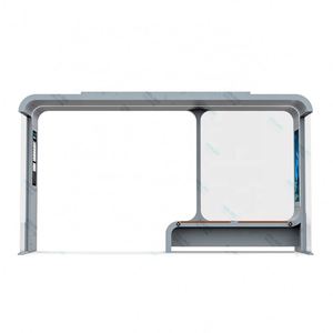 Scheda di fermata del <span class=keywords><strong>Bus</strong></span> in acciaio a forma di rettangolo a basso prezzo 12V per pubblicità a LED produttore professionale - Product Image 2