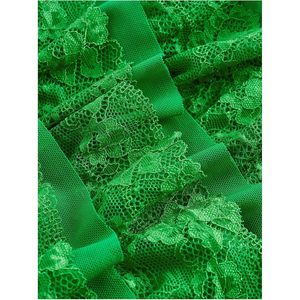 Women's Ruffle Shorts <b>Lace</b> Lolita Bloomers <b>Elastic</b> Waist Micro Boyshorts Daily Wear Breathable Woven Fabric - Product Image 6