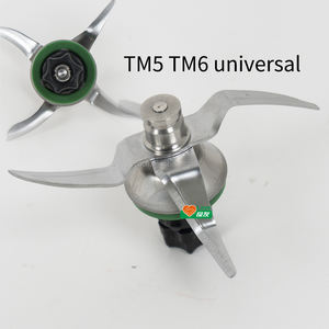 Pièces de rechange de lame de mélangeur de mélangeur de nourriture pour Vorwerk Bimby <span class=keywords><strong>Thermomix</strong></span> <span class=keywords><strong>TM5</strong></span> TM6 accessoire de lame de couteau de mélangeur de cuisine en acier inoxydable - Product Image 6