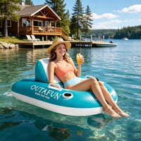 Bouée de piscine électrique motorisée à jets propulseurs, rechargeable, à vente rapide, pour la détente aquatique et les équipements de loisirs en resort