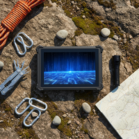 Tablette PC industrielle robuste prête pour l'IA avec protection IP65 entièrement étanche à la poussière pour les sites miniers, de construction et industriels lourds