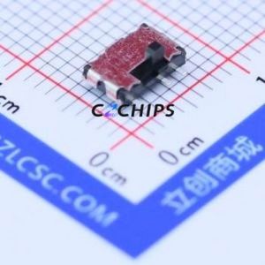 SSSS820101 Slide Switch SMD Switch Double Pole Double Throw Rectangle Pin Header SMD Tab 2.9mm - Product Image 1