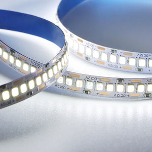 Fita de Luz <span class=keywords><strong>LED</strong></span> DC 12V 2835 10mm 240 LEDs Branco Quente 3200K 2800K Branco 6000K 6500K - Product Image 6