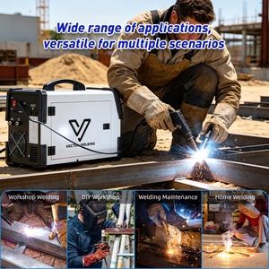 Soldadora VECTOR MIG TIG MMA Plasma 7 en 1 con Pantalla LCD, Soldadura de Pulso Simple/Doble, Sin Gas, para STAHL <span class=keywords><strong>WERK</strong></span> CTM250PRO - Product Image 5